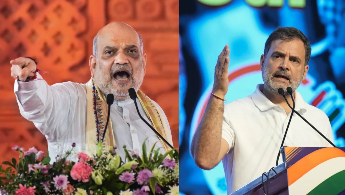 अमित शाह का अररिया में विपक्ष पर हमला