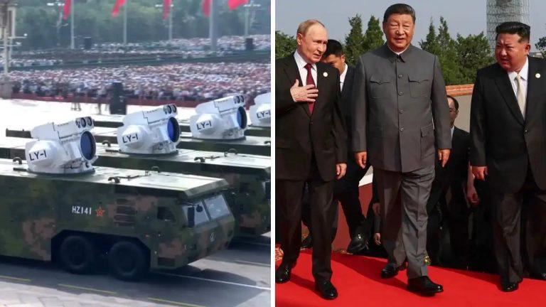 विक्ट्री डे परेड में चीन का सैन्य शक्ति प्रदर्शन, पहली बार दिखाए न्यूक्लियर हथियार