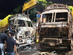 इंदौर में बेकाबू ट्रक हादसा: 3 की मौत, कई घायल, ड्राइवर नशे में गिरफ्तार