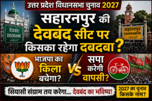 उत्तर प्रदेश विधानसभा चुनाव 2027: सहारनपुर की देवबंद सीट पर किसका रहेगा दबदबा? भाजपा का किला बचेगा या सपा करेगी वापसी?
